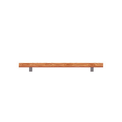 Wooden shelf