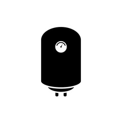 Boiler icon on white.