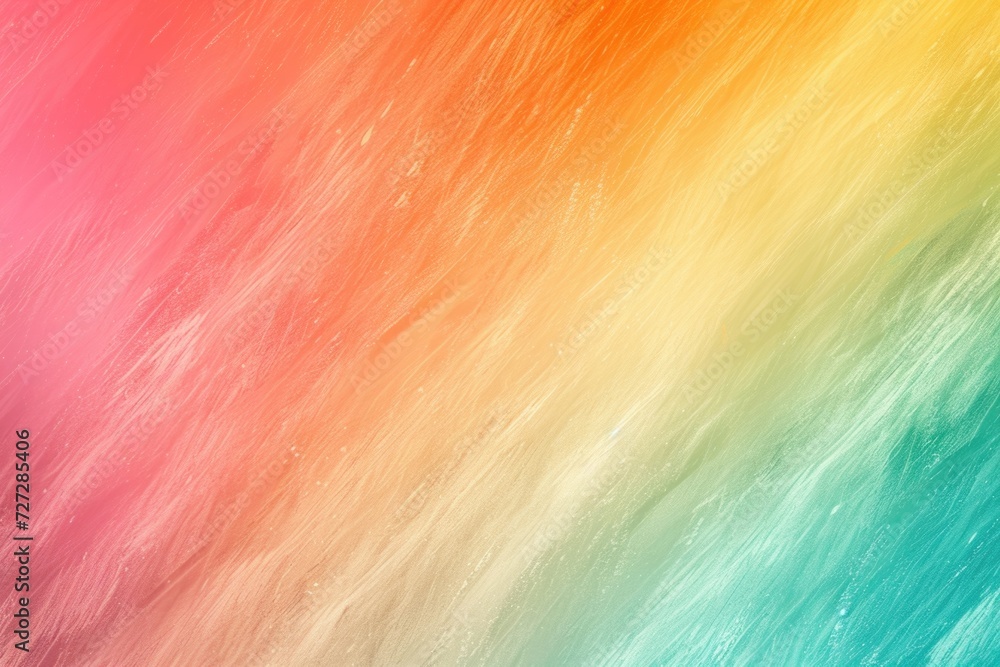 Poster blurred colorful background with grain noise effect for design.