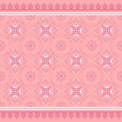 Ethnic ikat seamless pattern traditional design illustration for background carpet clothing and home decoration 