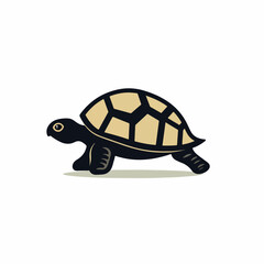 Tortoise in cartoon, doodle style. Image for t shirt. Isolated 2d vector illustration in logo, icon, sketch style, Eps 10. AI Generative