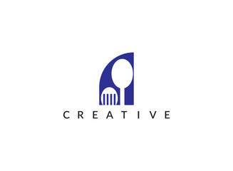 Creative Food logo Design .