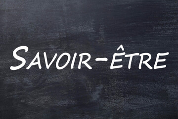 Obraz premium Savoir-être tableau