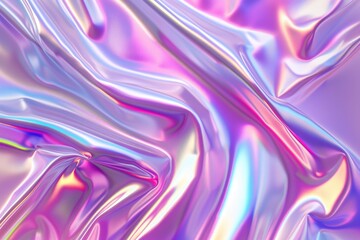 Trendy webpunk and vaporwave holographic background.