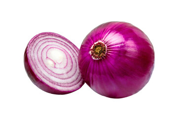 Fresh raw onion slice.