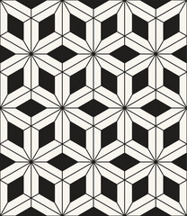 Vector seamless pattern. Modern stylish texture with thin monochrome trellis. Repeating geometric hexagonal grid. Simple graphic design. Trendy linear swatch. Minimalistic modern geometry.