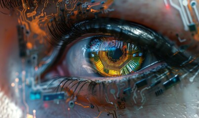 An intricate glimpse into the soul, the iris reveals the beauty and complexity of this vital organ