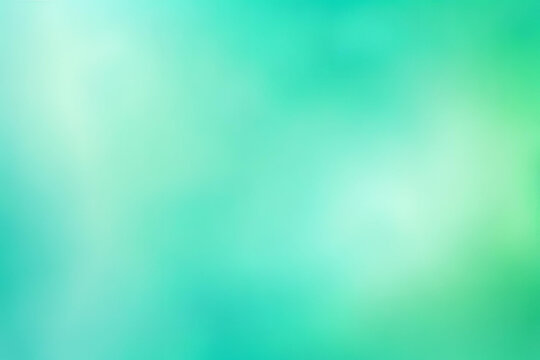 Abstract gradient smooth Blurred Bright Aquamarine Green background image