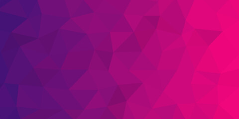 Pink Abstract Low Poly with triangle shapes Design. Modern Green mosaic with textured overlap layer background. The background for the web site, the texture of triangulation