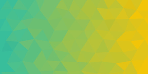 Green Abstract Low Poly with triangle shapes Design. Modern Green mosaic with textured overlap layer background. The background for the web site, the texture of triangulation