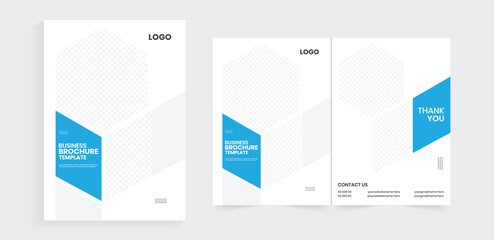 Company modern bifold brochure design, corporate industry a4 business report, manual abstract annual report, Editable folded booklet design
