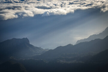 sunrise at pico do arieiro, madeira, trekking, outdoor, view, portugal, mountain, 