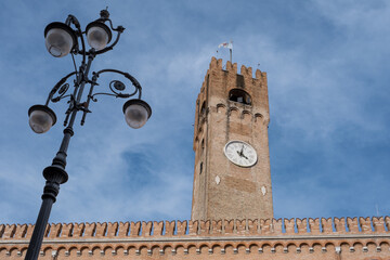 Fototapeta na wymiar Civic tower, Treviso