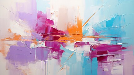 Vivid Chromatic Waves: Abstract Artistic Expressions in Acrylic