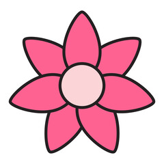 Flower icon.