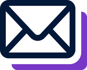 email icon. vector dual tone icon for your website, mobile, presentation, and logo design.