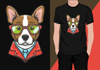 Dog retro t-shirt design for dog lovers, New Dog t shirt , Dog t shirt Design Vector