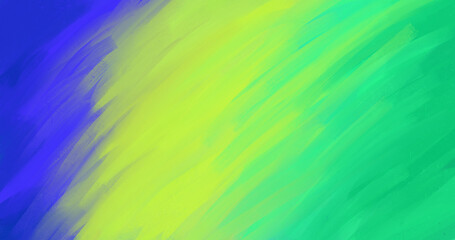 blue yellow green watercolor abstract background