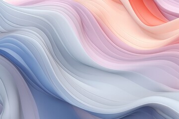 Abstract wallpaper of organic lines illustration with diffferent shades of colors. Generative Ai. - obrazy, fototapety, plakaty