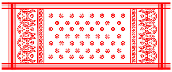gamosa or gamusa from assam, gamosa or gamusa is an article of significance for the indigenous people of Assam, India. It is generally a white rectangular piece of cloth .

