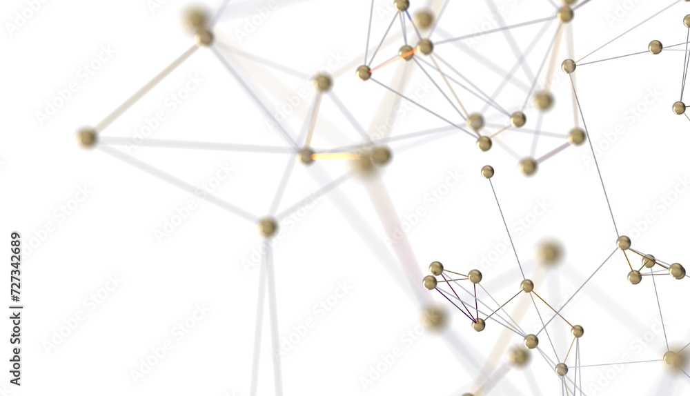 Poster technology background. big data concept. binary