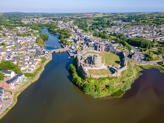 Pembroke medieval castlein Wales