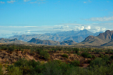 Mountains near Rio Verde AZ USA