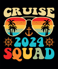 Cruise Squad 2024 Summer Beach T-Shirt