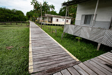 Comunidade Ribeirinha do Limão do Curuá, Rio Amazonas, Brasil