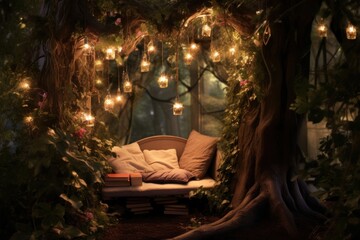 Forest Reading Nook