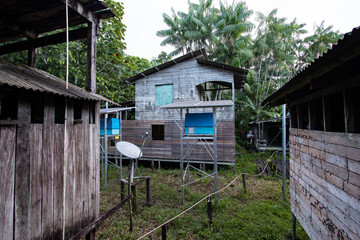 Comunidade Ribeirinha do Limão do Curuá, Rio Amazonas, Brasil