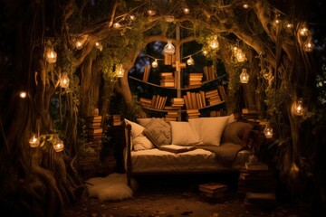 Forest Reading Nook