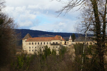 Fototapeta na wymiar Burg Thalberg; Schloss Thalberg