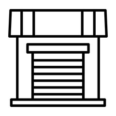 Warehouse Closed Icon