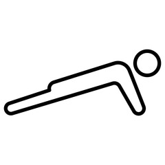 Push Up Icon