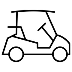 Gold Cart Icon