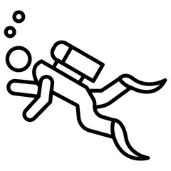 Scuba Diving Icon