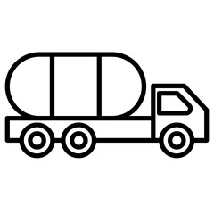 Oil Tanker Icon