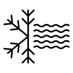 Cold Wave Icon