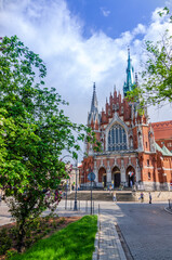 Naklejka premium Facade of the St. Joseph's Church