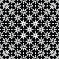 Seamless pattern with abstract geometric vector