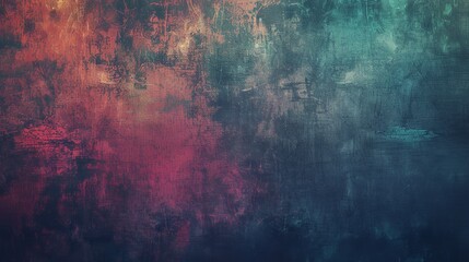 Grunge Texture Background - Hand-Drawn Colorful Distress

