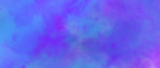 Colorful blue watercolor background. Blue purple background. Abstract background with colors