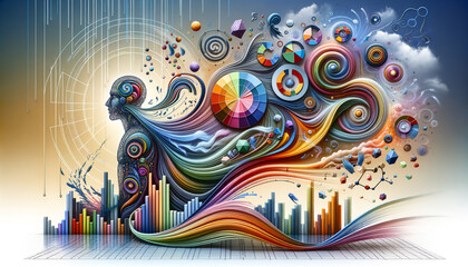 Statistical Modeling and Emotional Well-being: A Vibrant Fusion of Data and Emotions