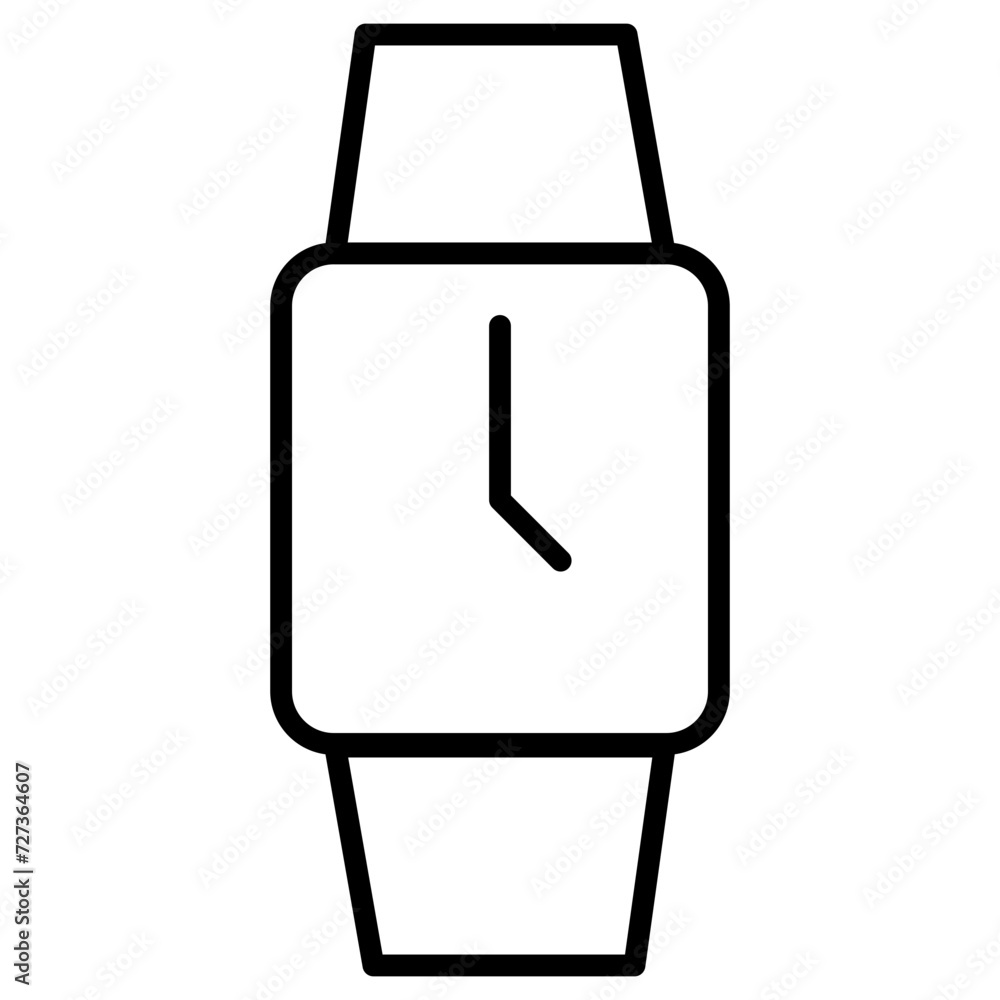 Poster smart watch icon