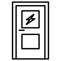 Electric Door Icon