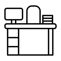 Study Desk Icon