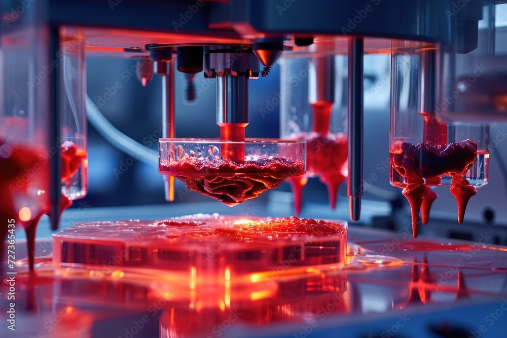 Aufkleber a machine is shown releasing a steady stream of liquid into a container placed below, a 3d represent
