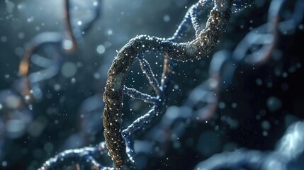 DNA of humans - obrazy, fototapety, plakaty