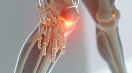 Humans experiencing pain in their joints.